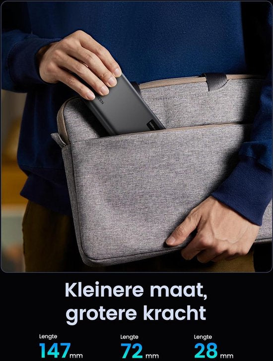 Ugreen PB312 powerbank - 20000 mAh - PD 20 w - Zwart