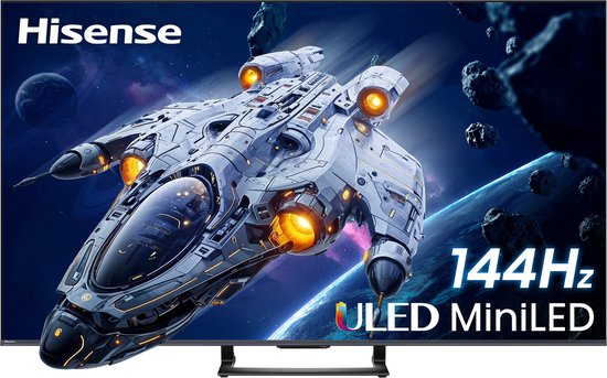 Hisense 55U7Q televisie - 55 inch - 4K MiniLED 144hz - 2025