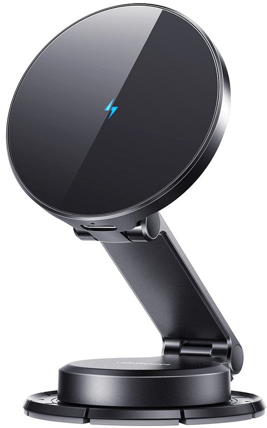 Joyroom telefoonhouder auto - magnetisch 360° draaibaar - voor dashboard en voorruit - 15 W - Zwart