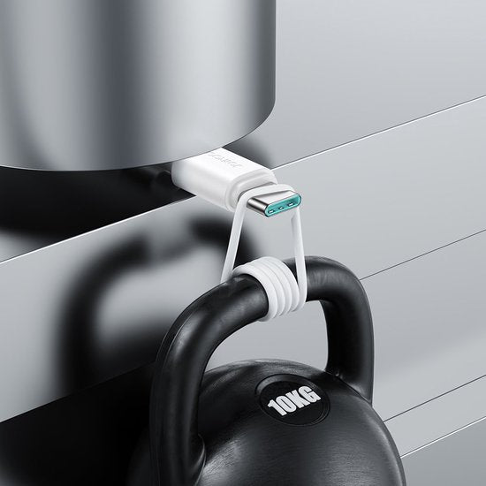 Joyroom USB-C kabel - 3A snellader 2 m - Wit