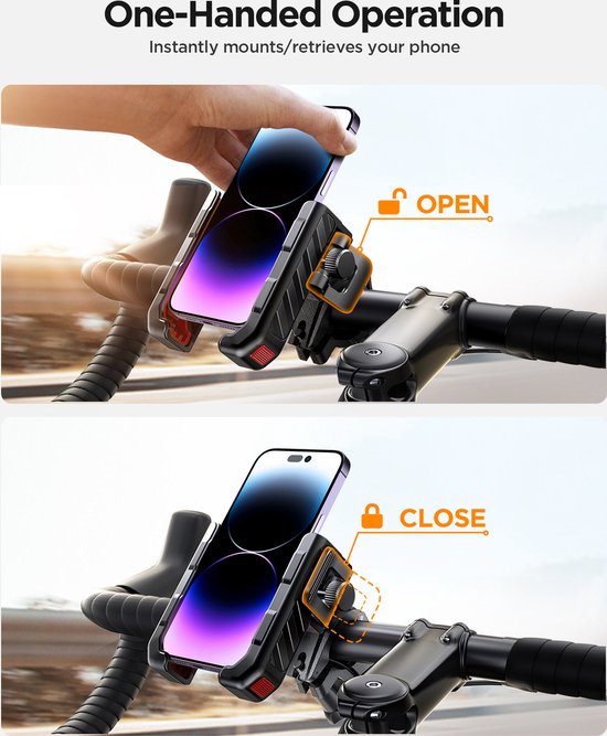 Joyroom phone holder bike - adjustable - universal