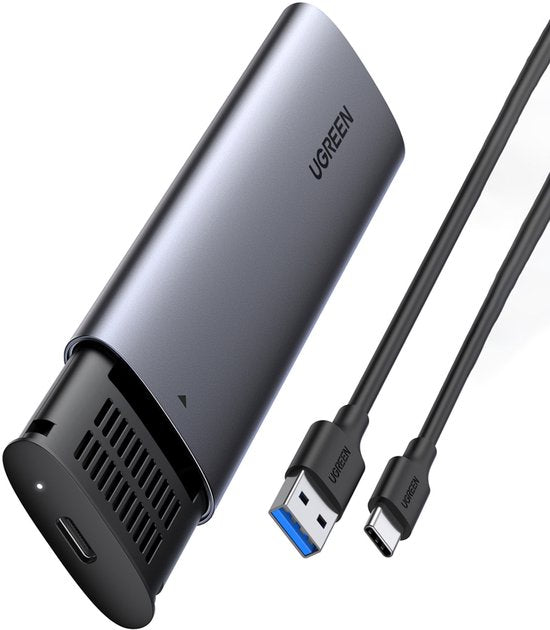 Ugreen M.2 NGFF externe harde schijf behuizing - USB 3.1 Gen 1 adapter 2230/2242/2260/2280 5 Gbps UASP