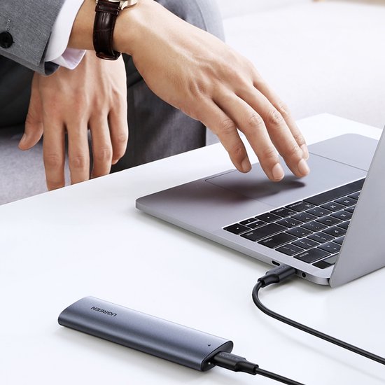 Ugreen M.2 NGFF externe harde schijf behuizing - USB 3.1 Gen 1 adapter 2230/2242/2260/2280 5 Gbps UASP