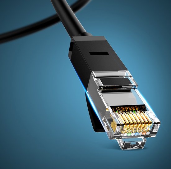 Ugreen internetkabel - CAT 6 RJ45 1000 Mbps - 3 meter - Zwart