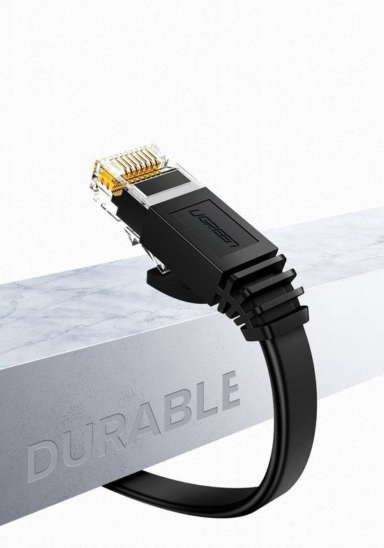 Ugreen internetkabel - CAT 6 RJ45 1000 Mbps - 3 meter - Zwart