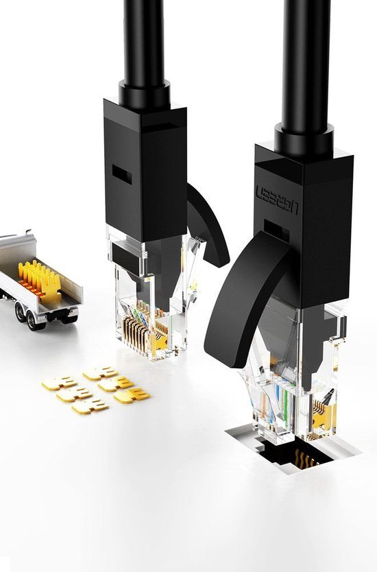 Ugreen internetkabel CAT6 RJ45 - 1000 Mbps - 5 meter - Zwart