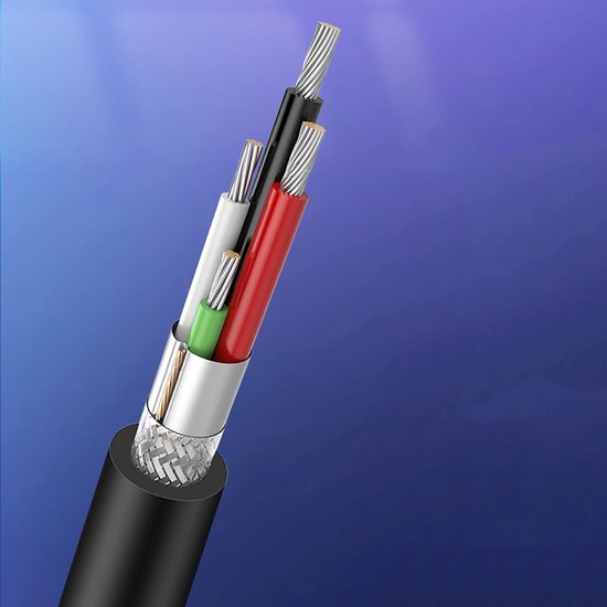 Ugreen USB 2.0 Type B printerkabel - mannelijk naar mannelijk - 480 Mbps - 2 meter - US135-20847 - Zwart