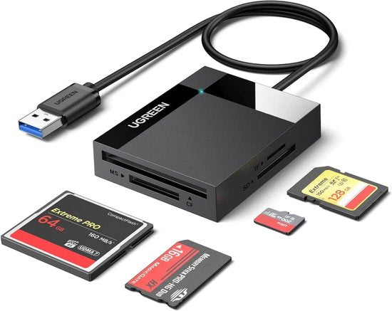 Ugreen USB 3.0 kaartlezer - all-in-one SD/TF/CF/MS - UG215