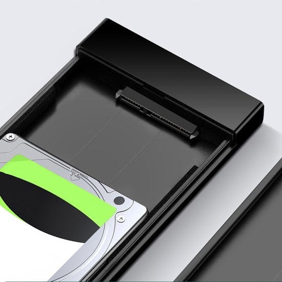 Ugreen externe harde schijf behuizing - 2,5 inch SATA HDD/SSD USB 3.0 - Zwart