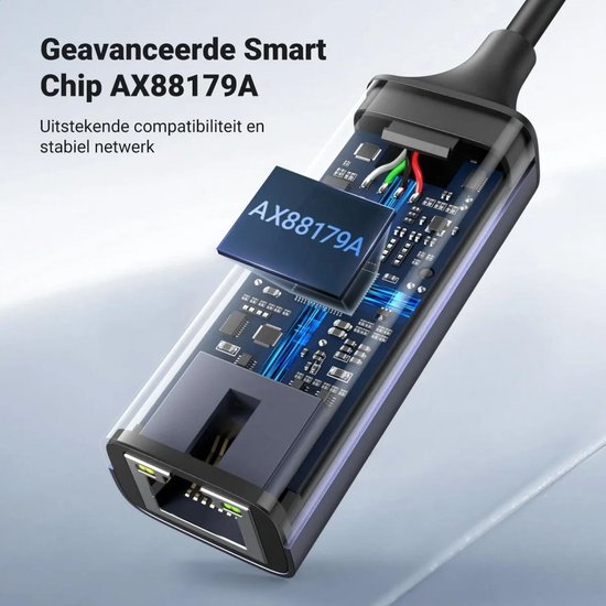 Ugreen netwerkadapter - 1000 Mbit/s