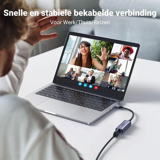 Ugreen netwerkadapter - 1000 Mbit/s