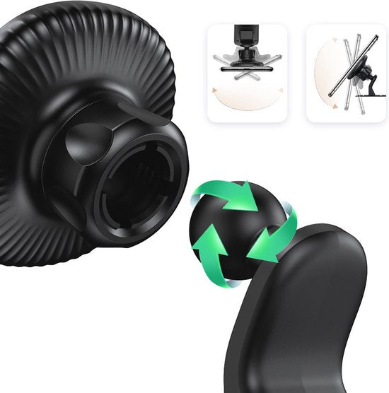 Ugreen magnetische dashboard telefoonhouder auto - Zwart