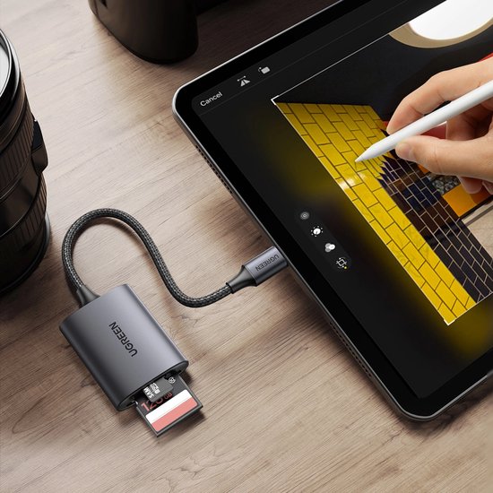 Ugreen USB-C cardreader - micro SD/SD