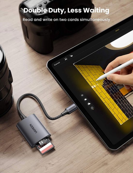 Ugreen USB-C cardreader - micro SD/SD