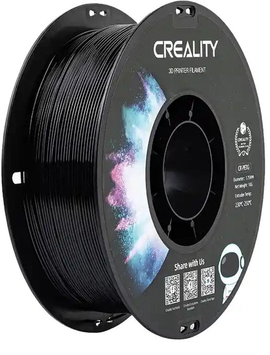 Creality CR-PETG filament - voor 3D-printer - 1 kg - Zwart