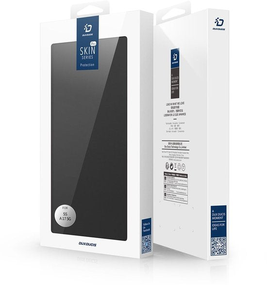 Dux Ducis Slim softcase bookhoesje - Samsung Galaxy A17 5G / 4G - Zwart