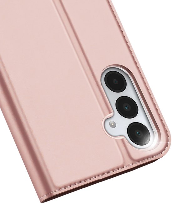 Dux Ducis book case - Samsung Galaxy A17 5G/4G - slim soft case - Rosé Gold