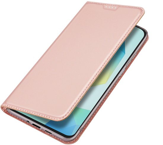 Dux Ducis book case - Samsung Galaxy A17 5G/4G - slim soft case - Rosé Gold