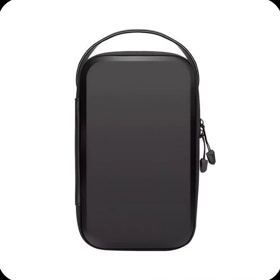 Telesin opbergkoffer - action cam en accessoires - geschikt voor GoPro / DJI Osmo / Insta360 - EVA hardcase spatwaterbestendig - Zwart