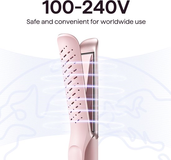 Wavytalk Whirlwind Pro airflow styler en stijltang - 360° cool airflow technologie - 3 standen en 5 temperatuurinstellingen