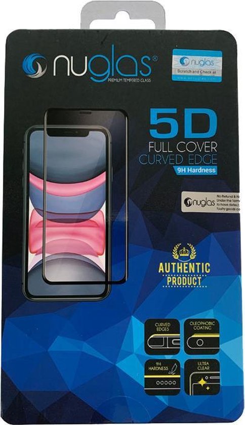 NuGlas screen protector - iPhone 17 Air - 5D full cover