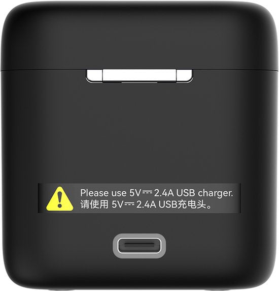 Telesin batterij oplaadbox - GoPro Hero 13 - 3 batterijen en 2 micro-SD kaarten - LED indicatie - Zwart