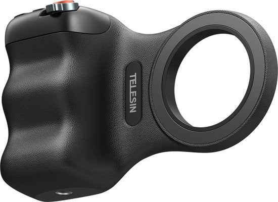 Telesin Fun Shot Magnetic Grip 2 cameragreep - MagSafe bluetooth afstandsbediening - universeel - Zwart