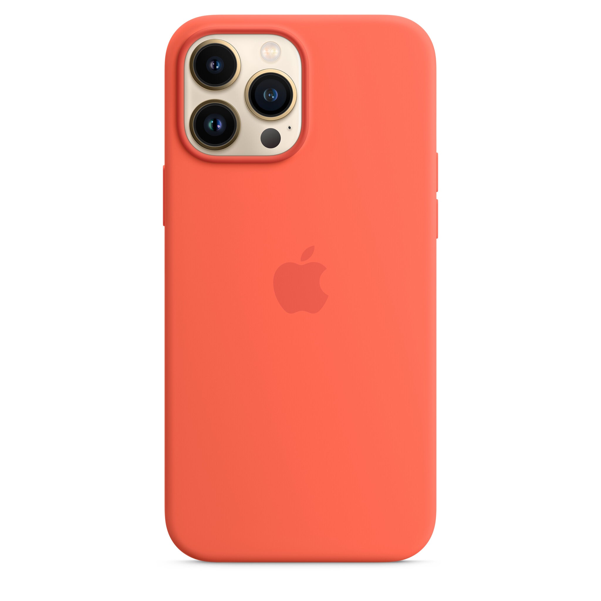 Apple iPhone 13 Pro Max Silicone Case met MagSafe - Nectarine