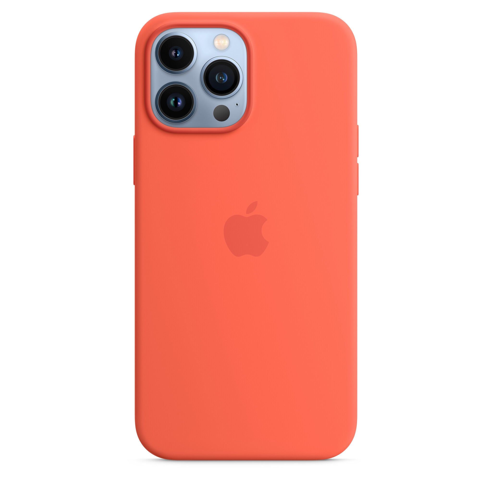 Apple iPhone 13 Pro Max Silicone Case met MagSafe - Nectarine