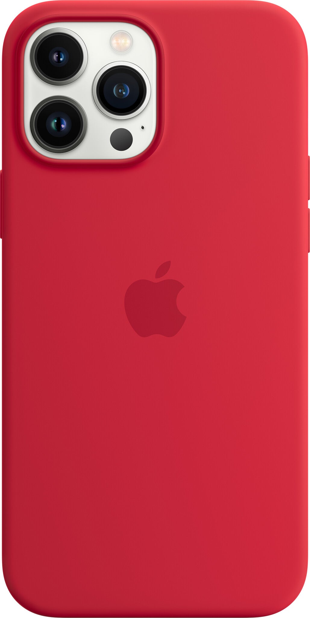 Apple iPhone 13 Pro Max Silicone Case met MagSafe - Product Red