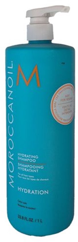 Moroccanoil Hydrating shampoo - intensieve hydratatie en voeding - 1000 ml