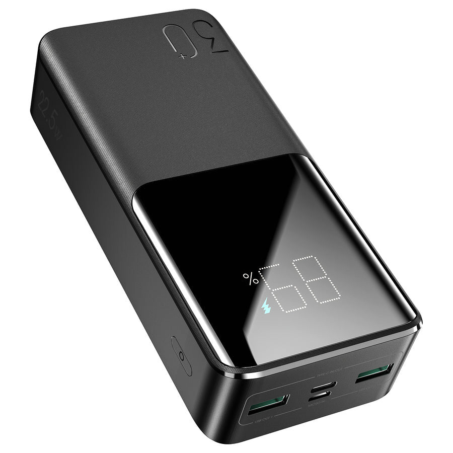 Joyroom JR-QP193 Powerbank - 30.000 mAh - 22.5W - Zwart