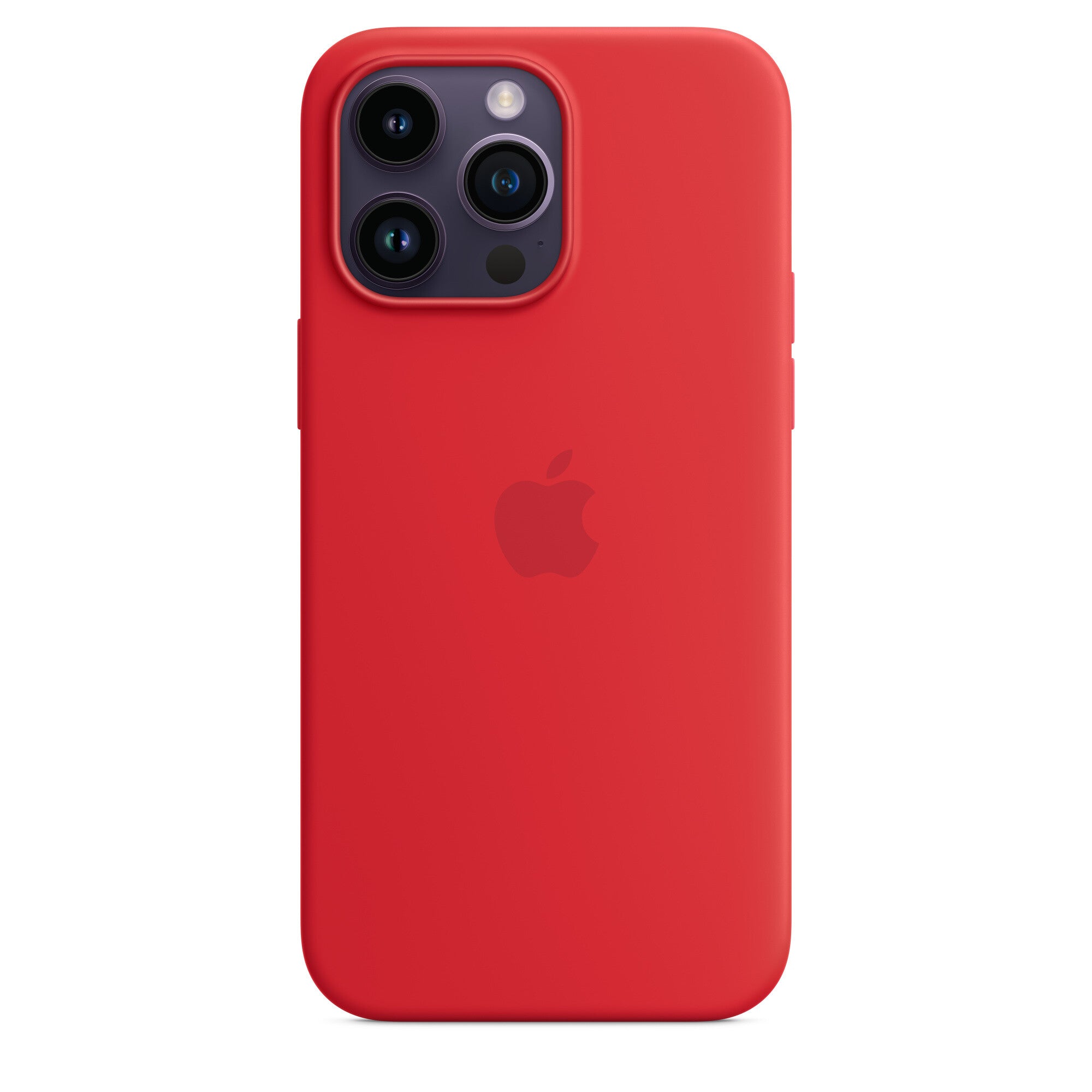 Apple iPhone 14 Pro Max Silicone Case met MagSafe - (PRODUCT)RED