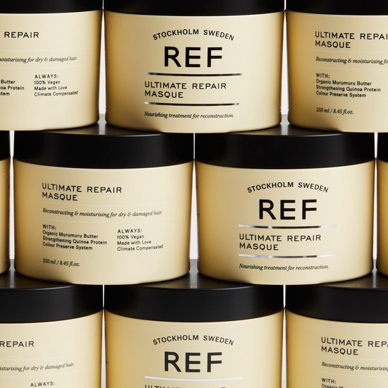 REF Stockholm Ultimate Repair haarmasker - beschadigd haar - 250 ml