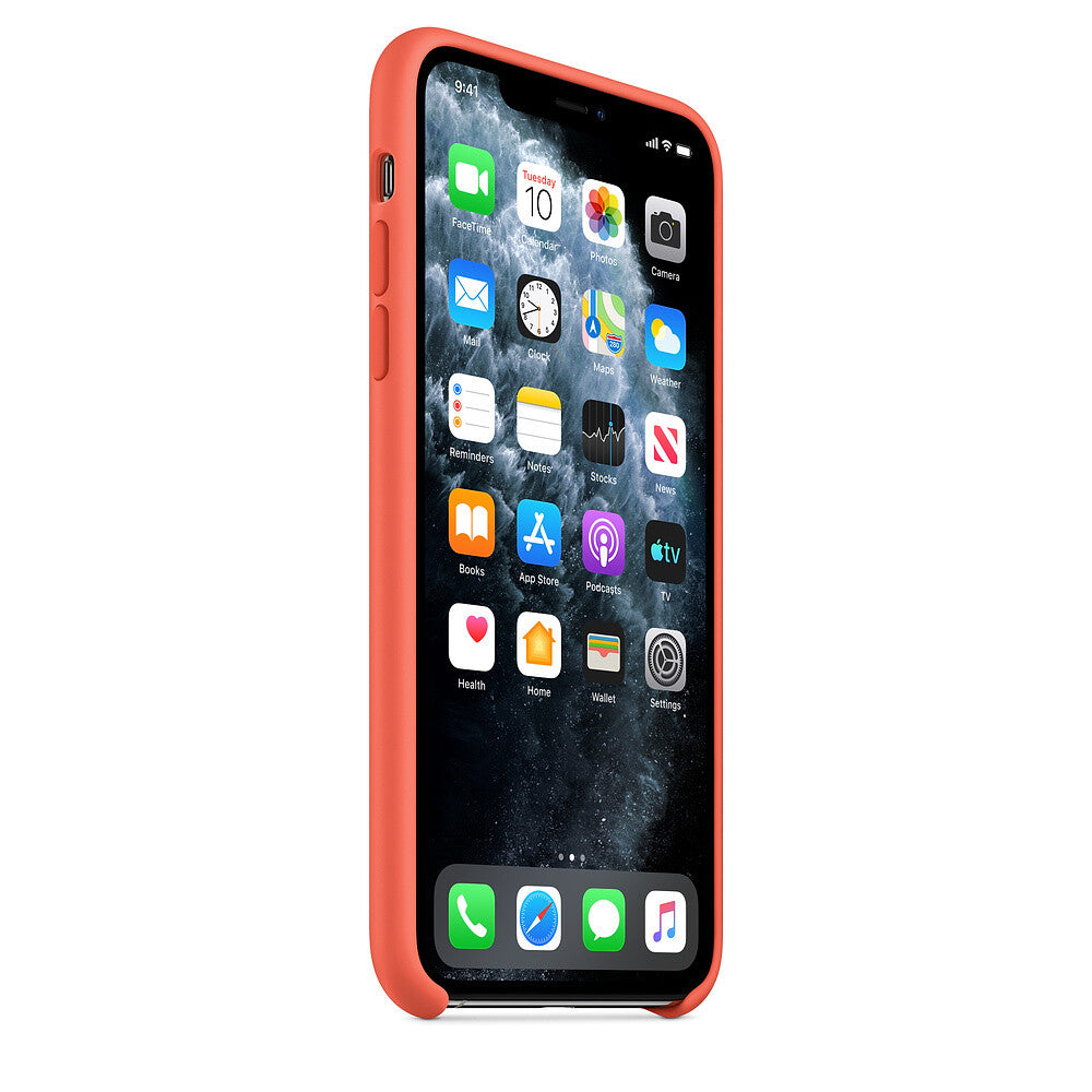 Apple iPhone 11 Pro Max Silicone Case - Clementine