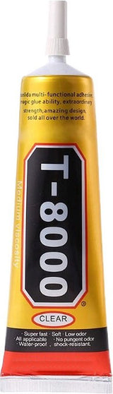 T8000 lijm - semi transparant - 110 ml