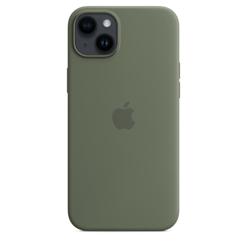 Apple iPhone 14 Plus Silicone Case met MagSafe - Groen