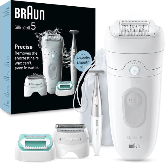 Braun Silk·épil 5 epilator - 5-251 - Wit/grijs