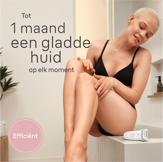 Braun Silk·épil 7 epilator - met ladyshave opzetstuk - type 7-441 - Wit/zilver