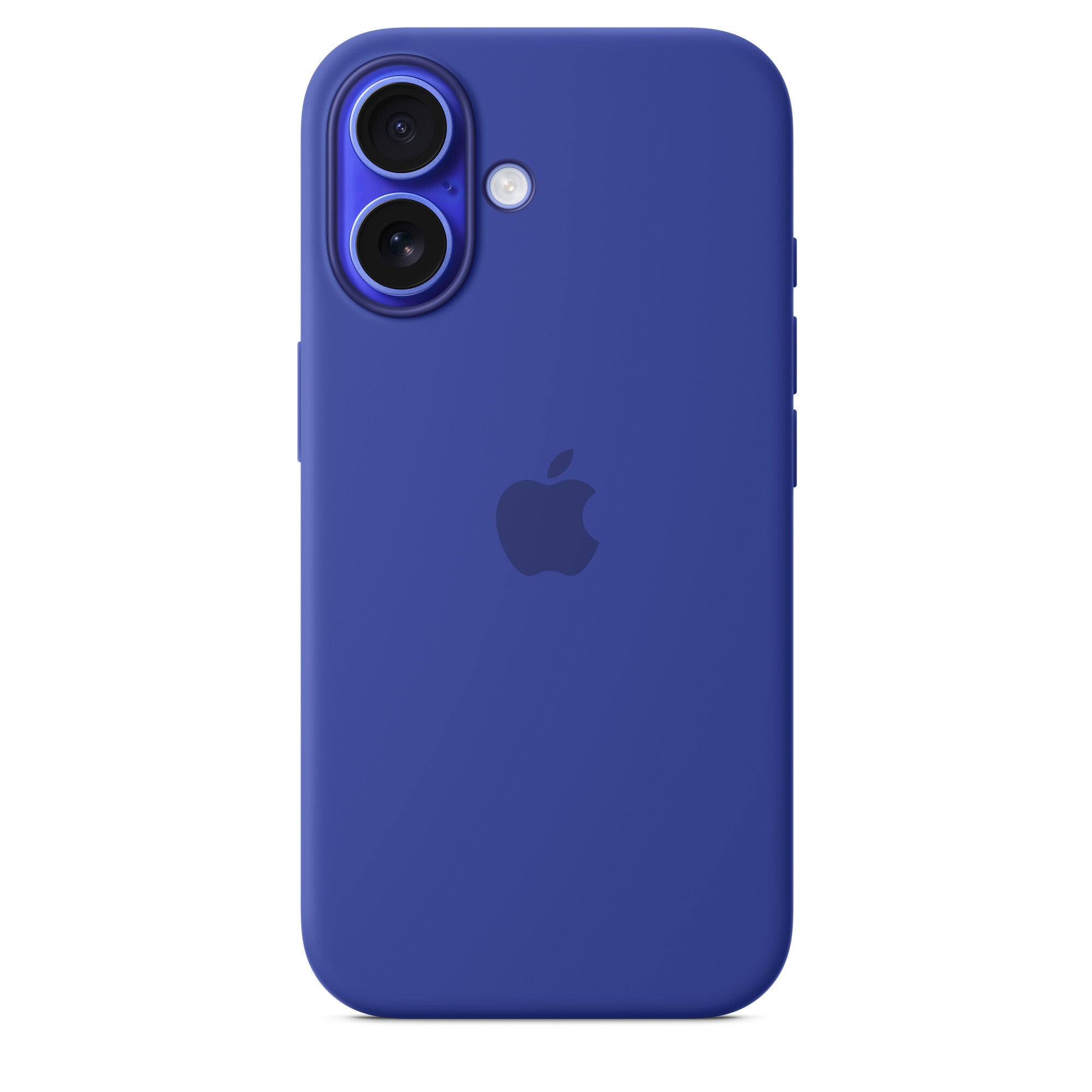 Apple iPhone 16 Silicone Case met MagSafe - Storm Blue