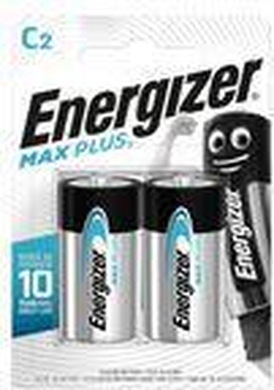 Energizer Max Plus batterijen - C - 2 stuks