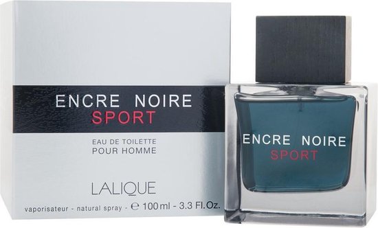 Lalique Encre Noire Sport eau de toilette - houtachtig aquatisch - heren - 100 ml