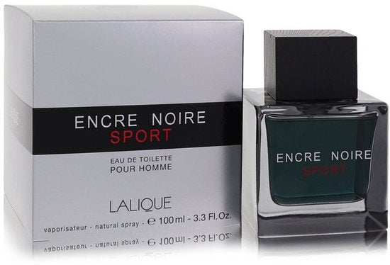 Lalique Encre Noire Sport eau de toilette - houtachtig aquatisch - heren - 100 ml