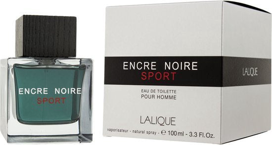 Lalique Encre Noire Sport eau de toilette - houtachtig aquatisch - heren - 100 ml