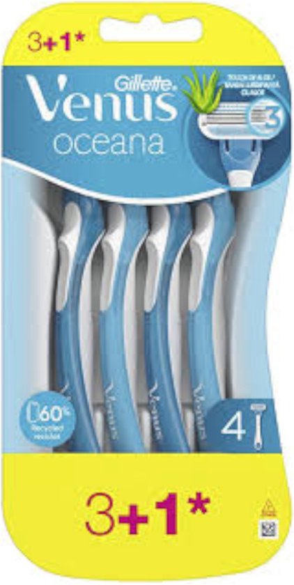 Gillette Venus Oceana wegwerpmesjes - 4 stuks