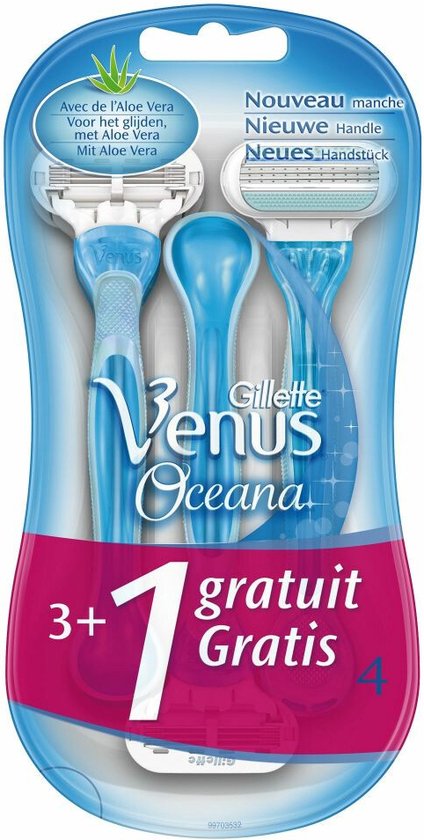 Gillette Venus Oceana wegwerpmesjes - 4 stuks