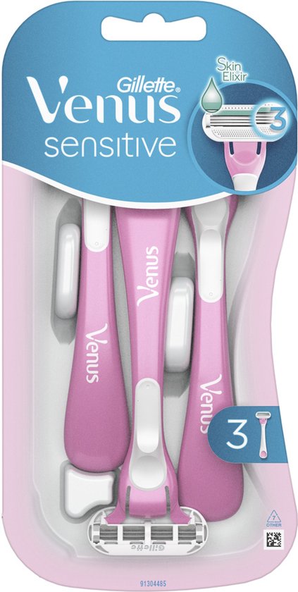 Gillette Venus wegwerpscheermesjes - Sensitive - set van 3