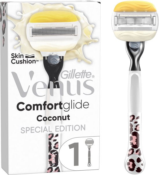 Gillette Venus Comfortglide scheermes - Coconut - met 1 scheermesje