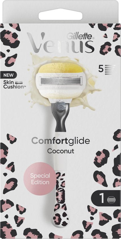 Gillette Venus Comfortglide scheermes - Coconut - met 1 scheermesje