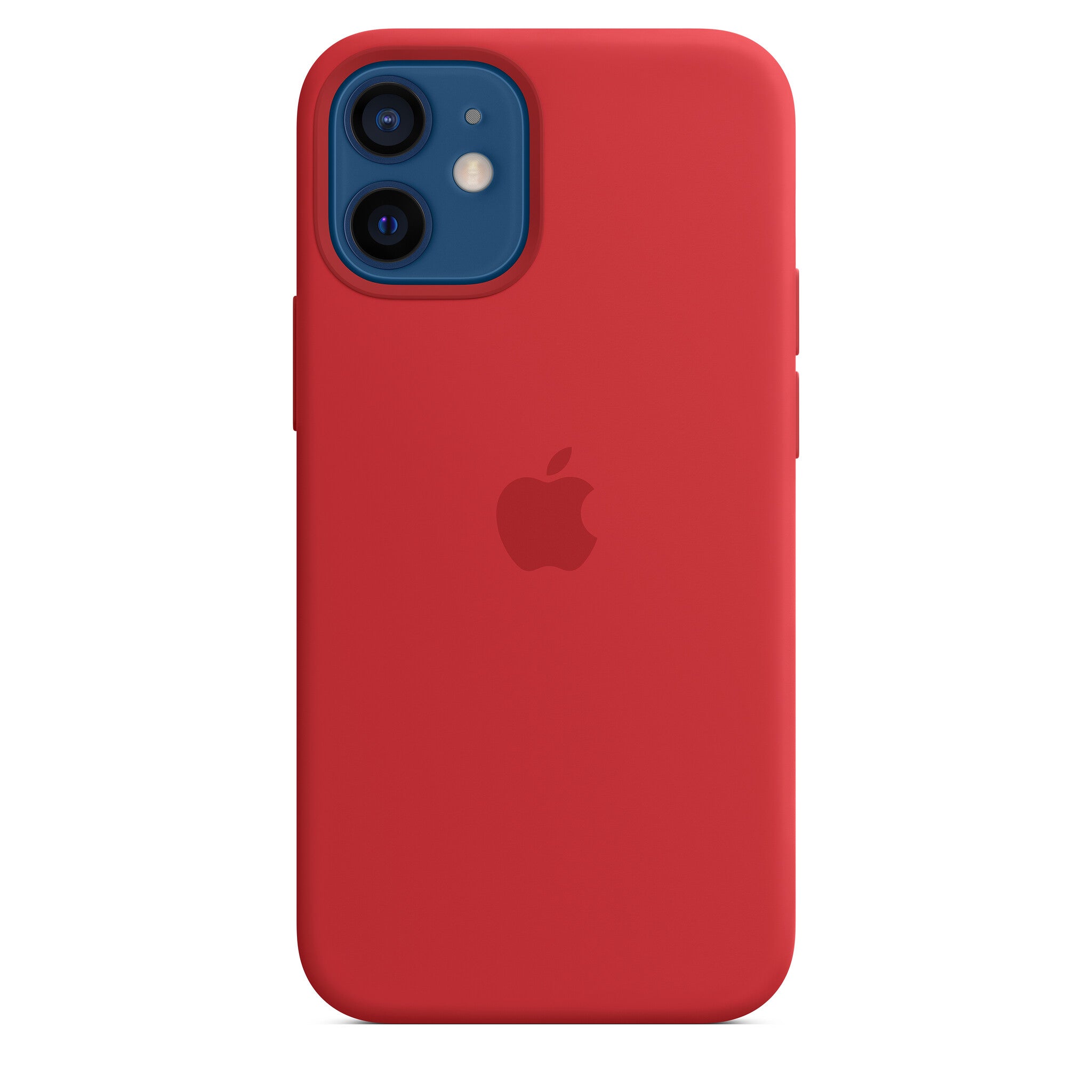 Apple iPhone 12 Mini Silicone Case met MagSafe - (PRODUCT)RED